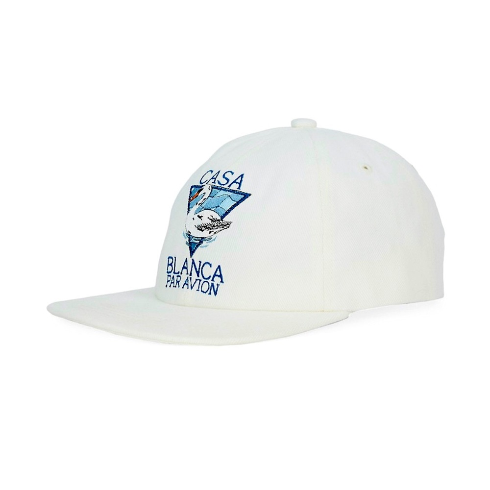Le Monde Diplomatique Casablanca Par Avion Embroidered Cap